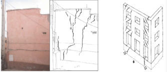 grietas debidas a cimentación