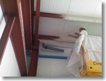 fuego estructura metalica